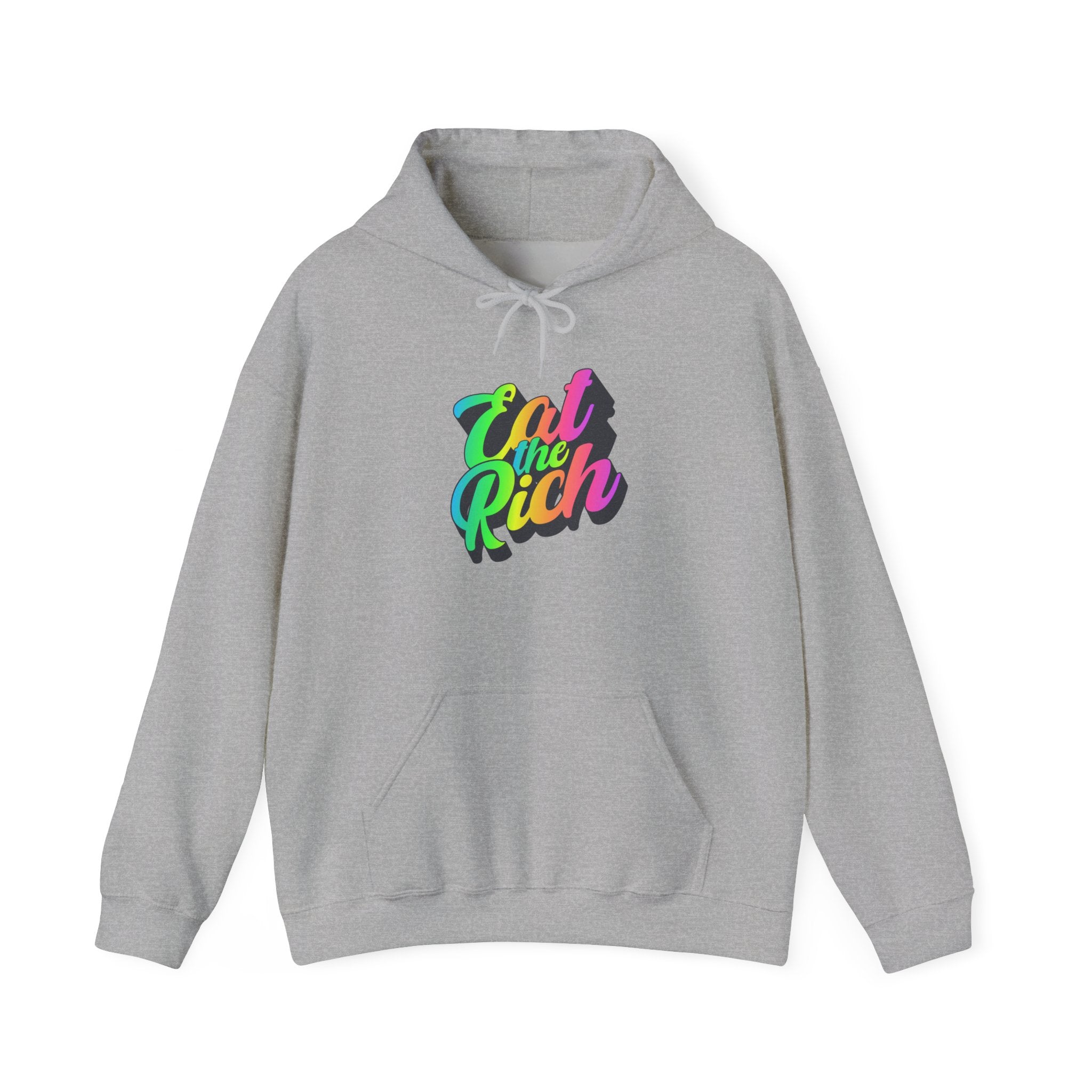 Eat the Rich Graphic Fleece Hoodie