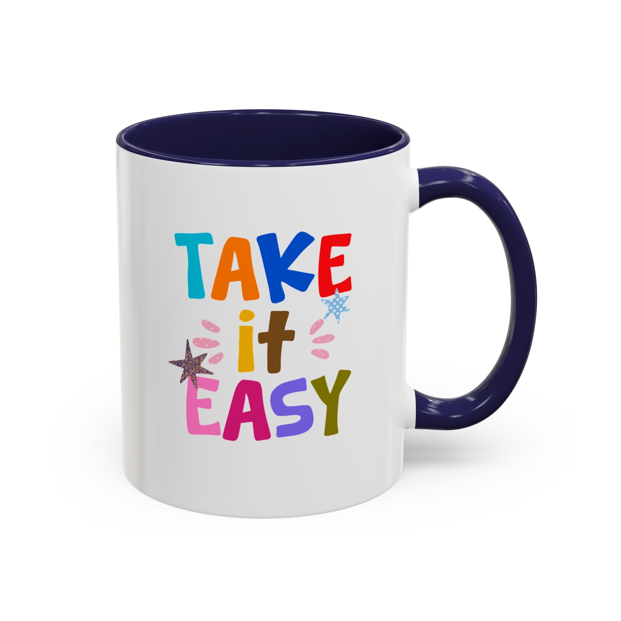 Take It Easy Accent Ceramic Mug