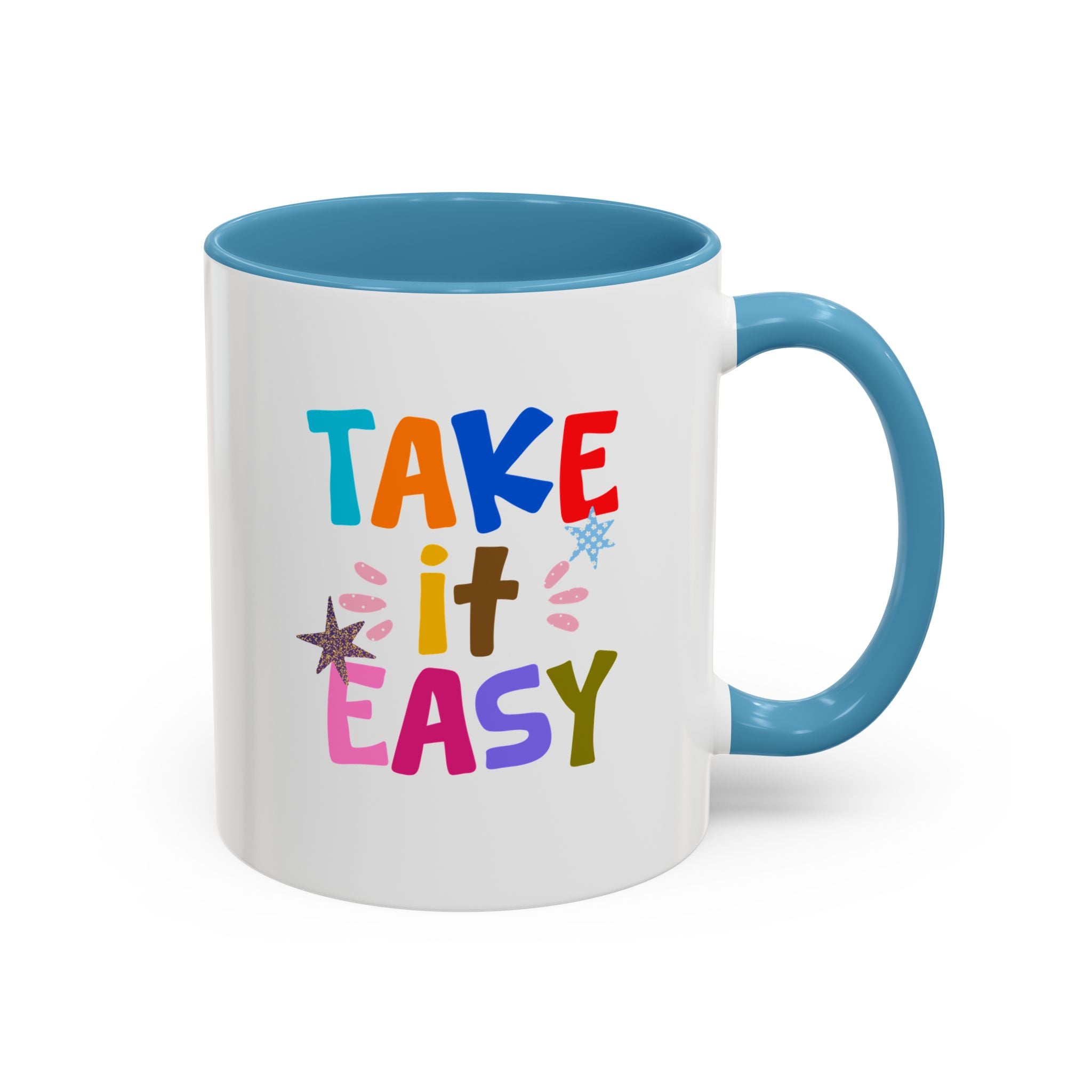 Take It Easy Accent Ceramic Mug