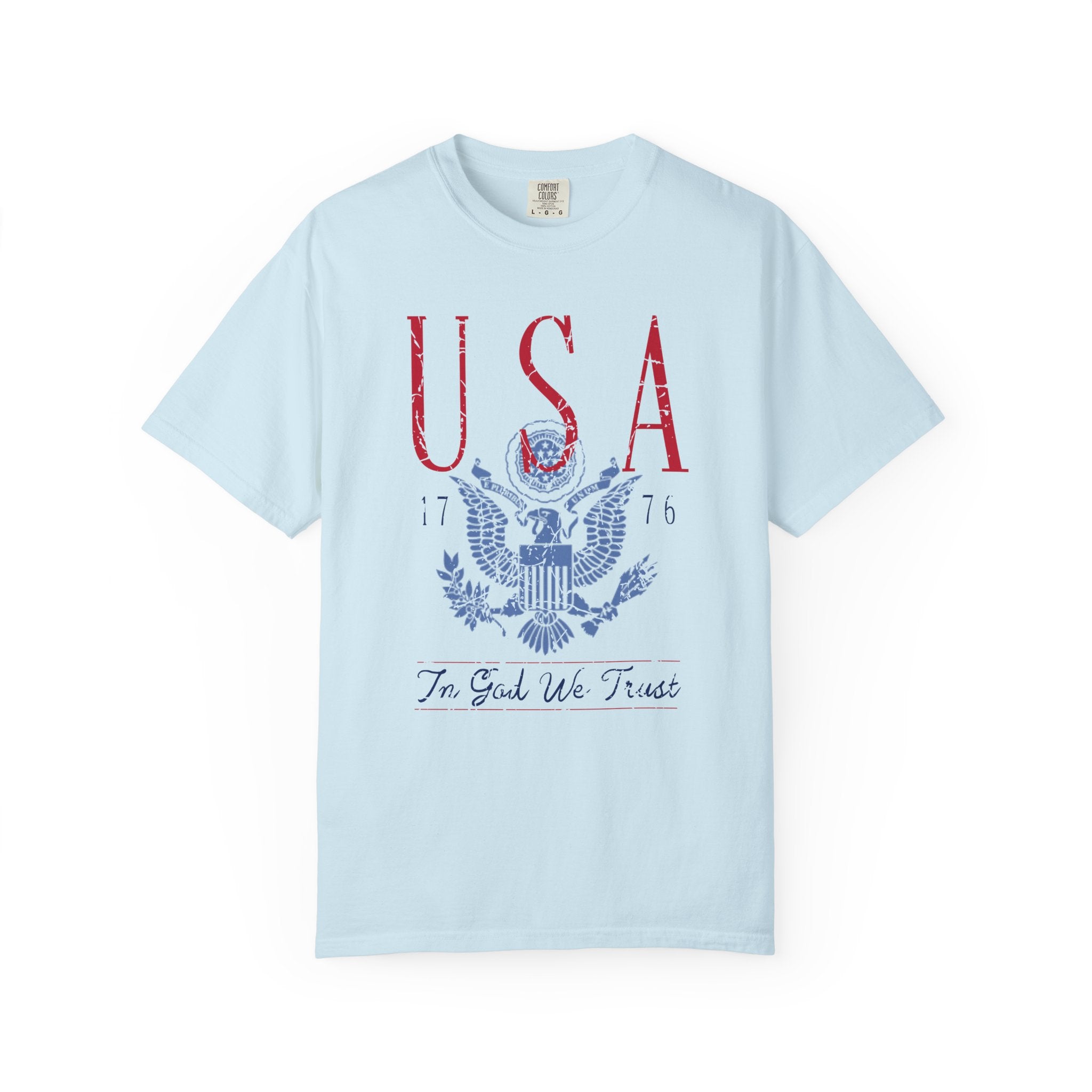 USA 1776 Vintage Garment-Dyed Tee