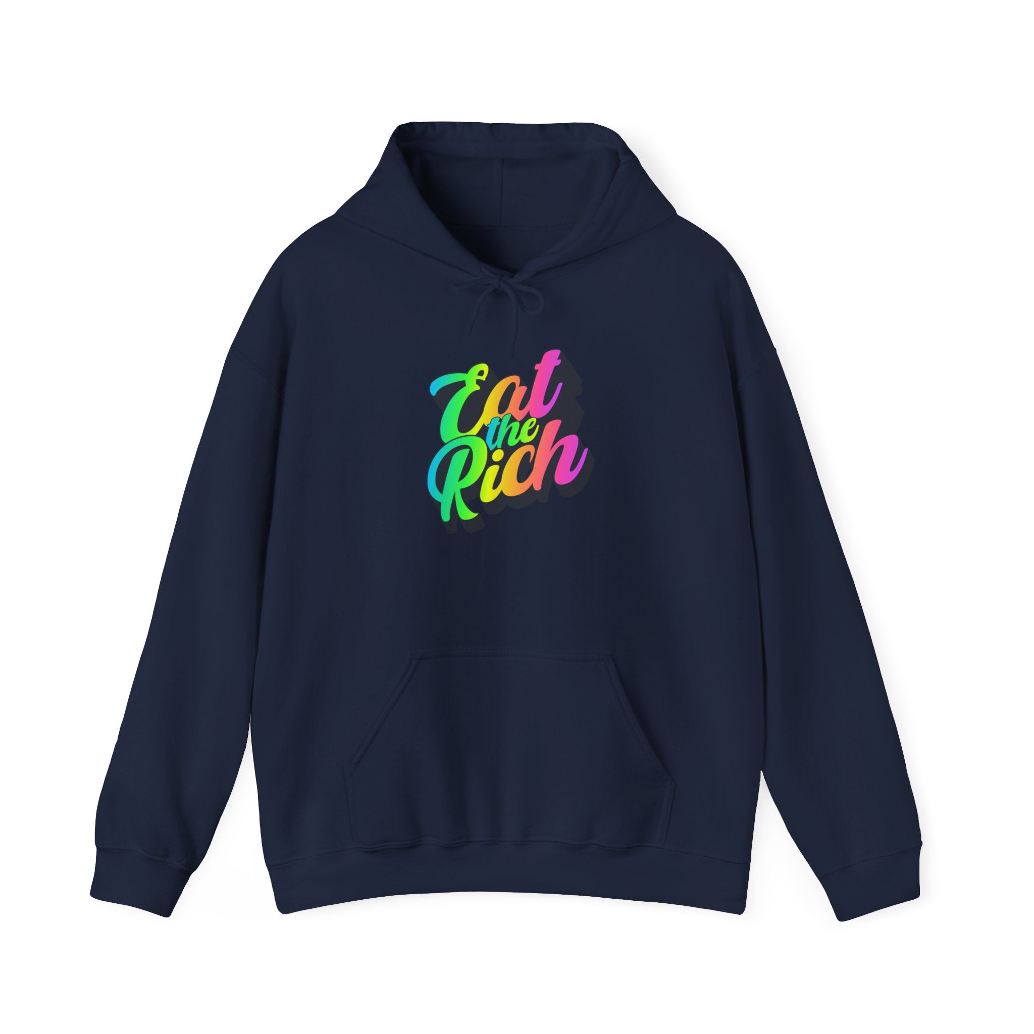 Eat the Rich Graphic Fleece Hoodie
