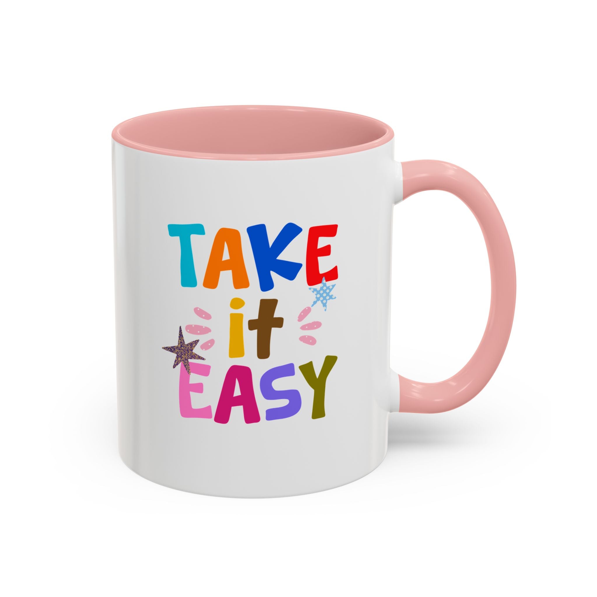 Take It Easy Accent Ceramic Mug