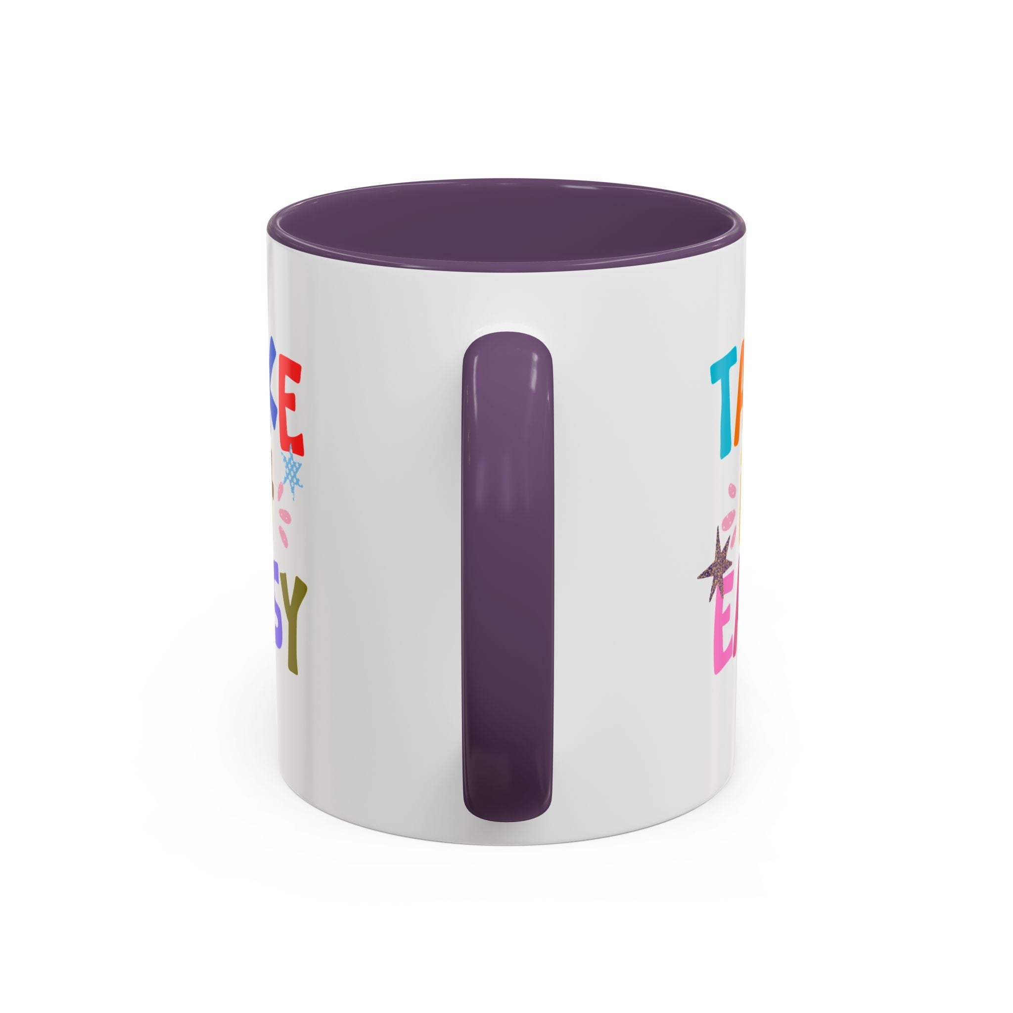 Take It Easy Accent Ceramic Mug