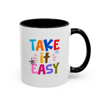 Take It Easy Accent Ceramic Mug