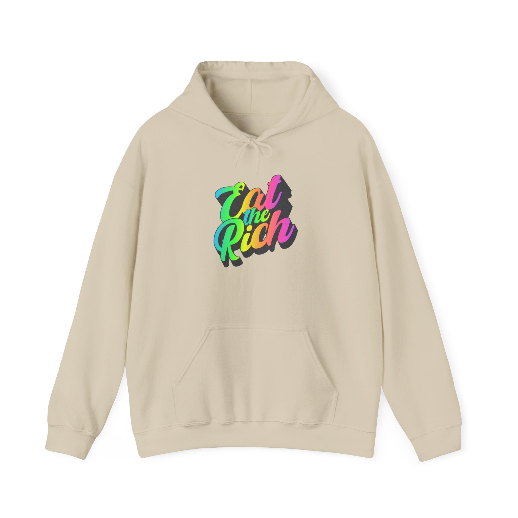 Eat the Rich Graphic Fleece Hoodie