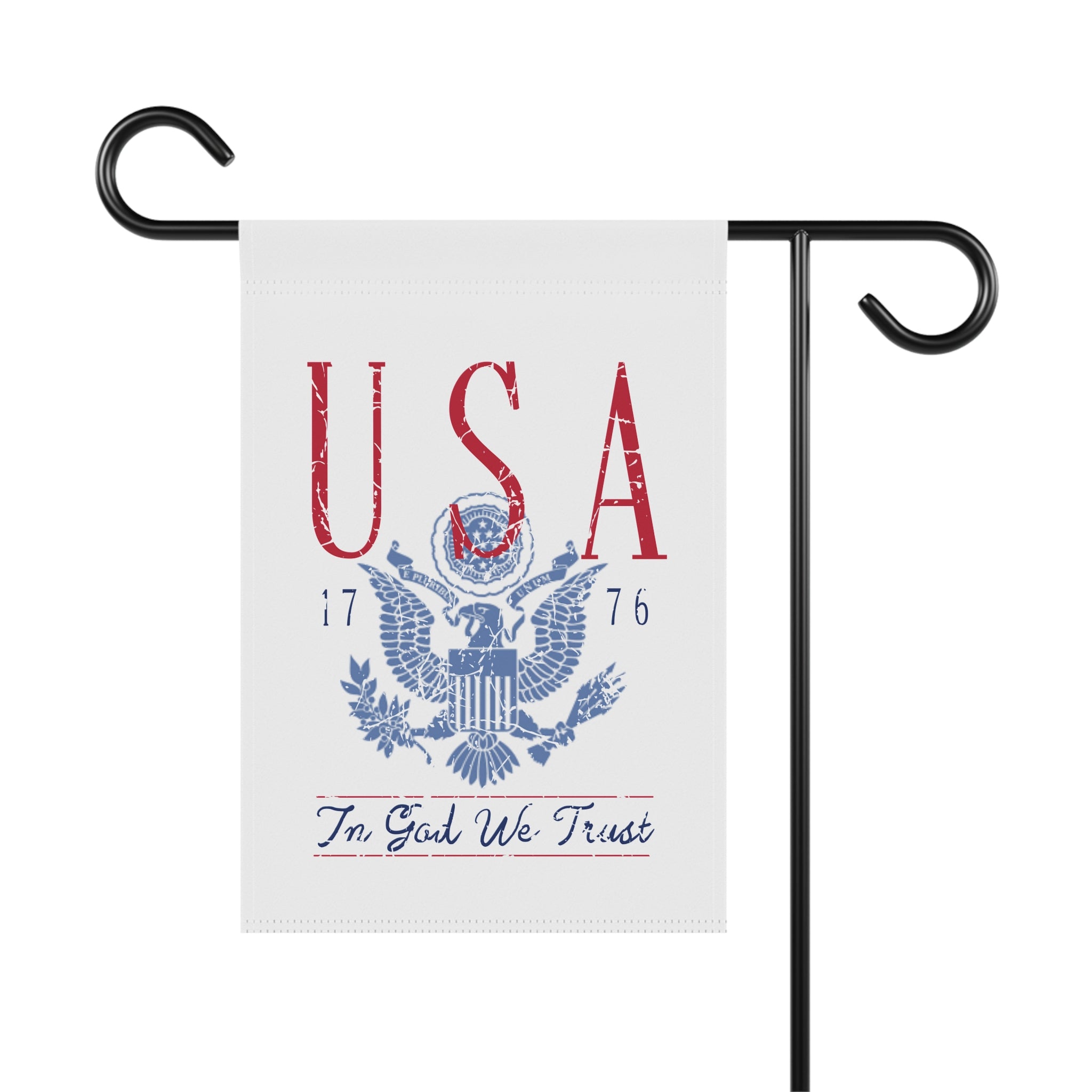 Vintage USA 1776 Garden Flag