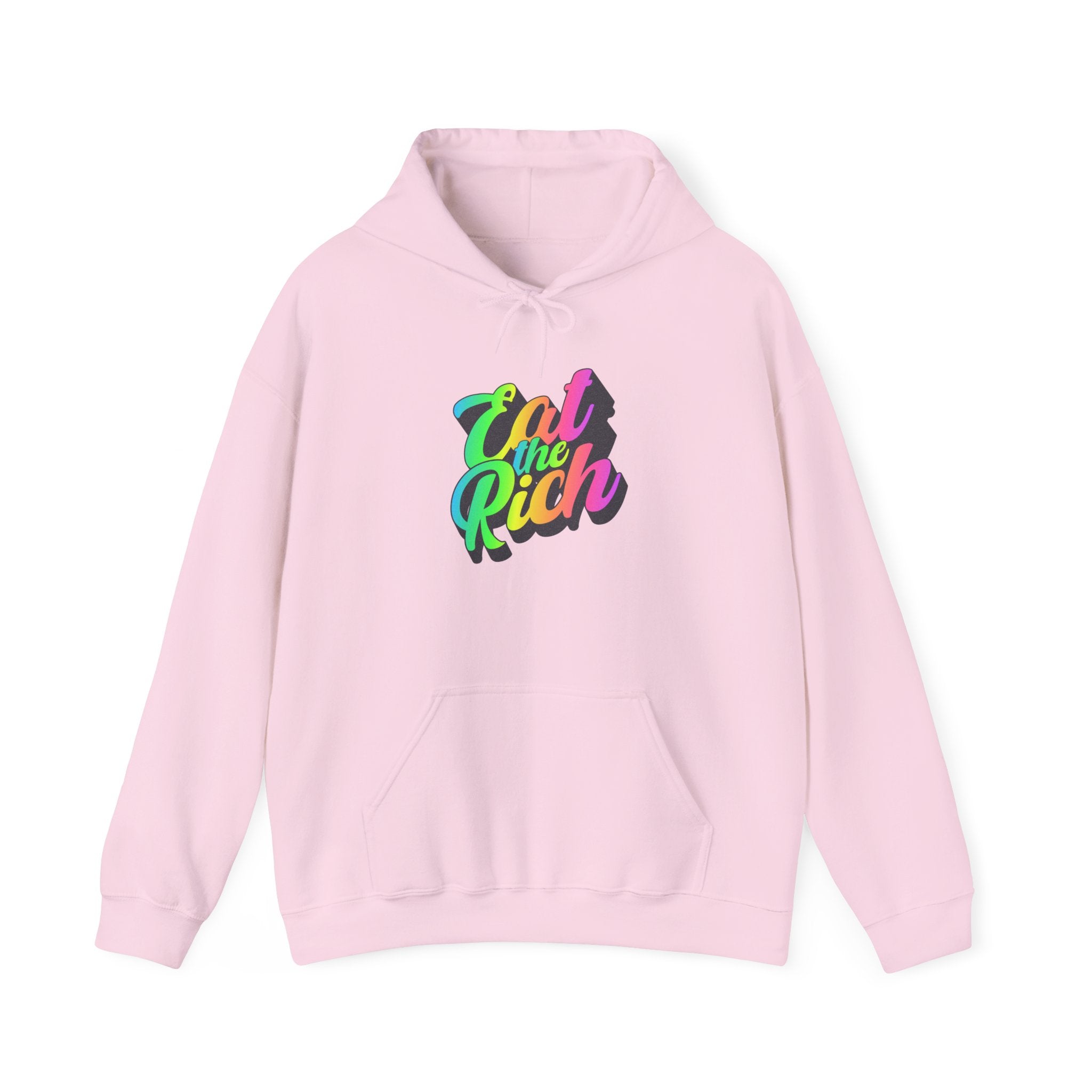 Eat the Rich Graphic Fleece Hoodie