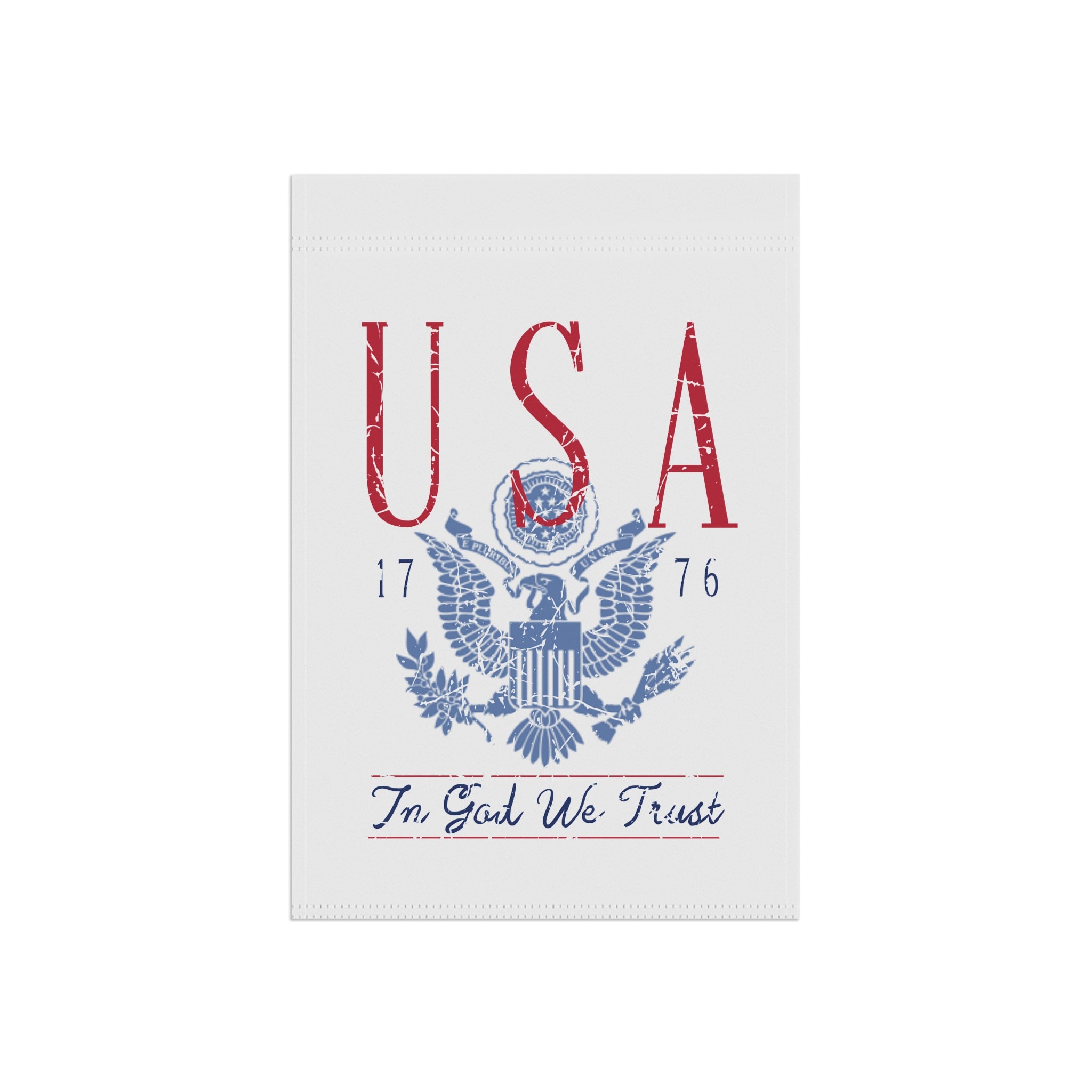Vintage USA 1776 Garden Flag