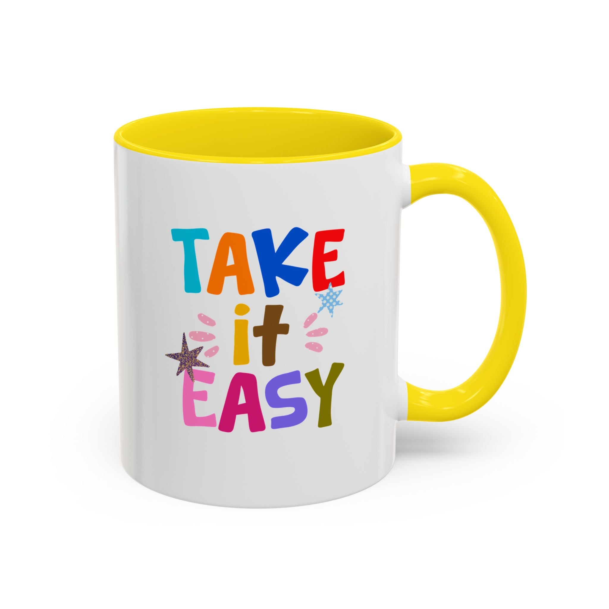 Take It Easy Accent Ceramic Mug