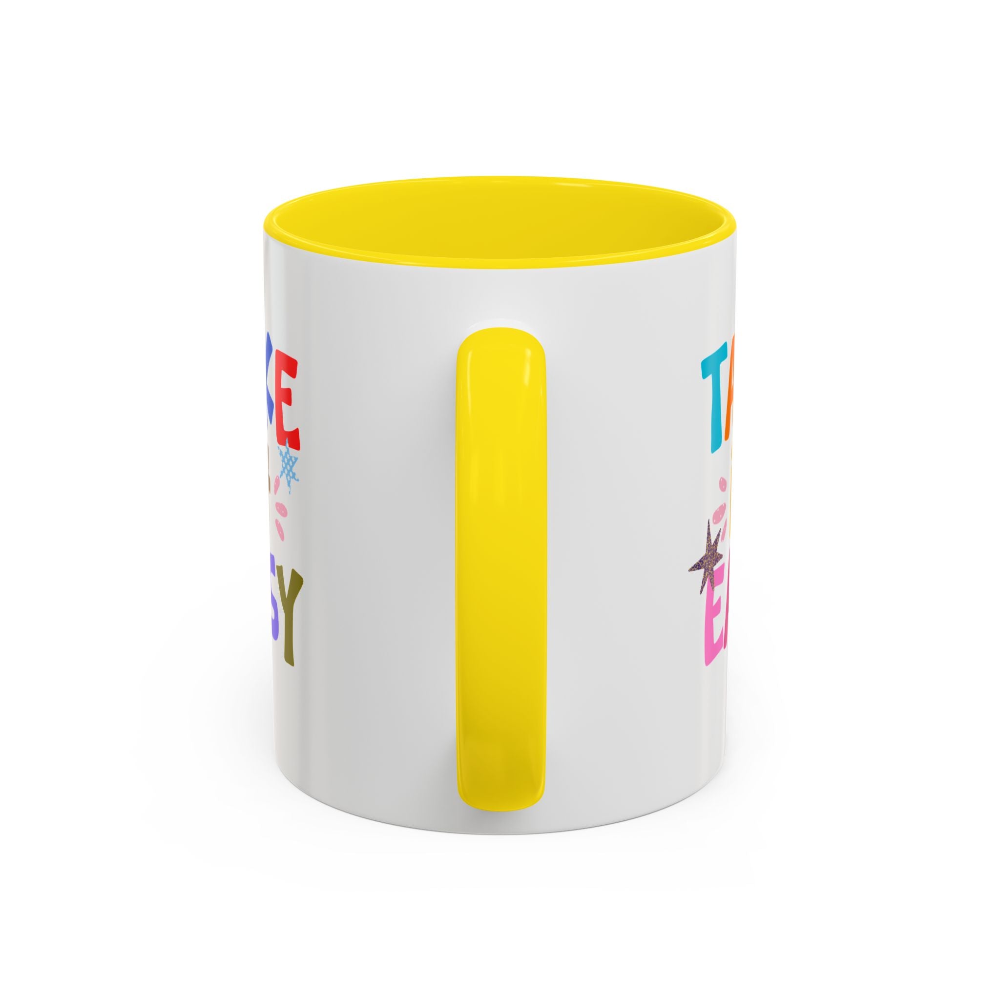 Take It Easy Accent Ceramic Mug