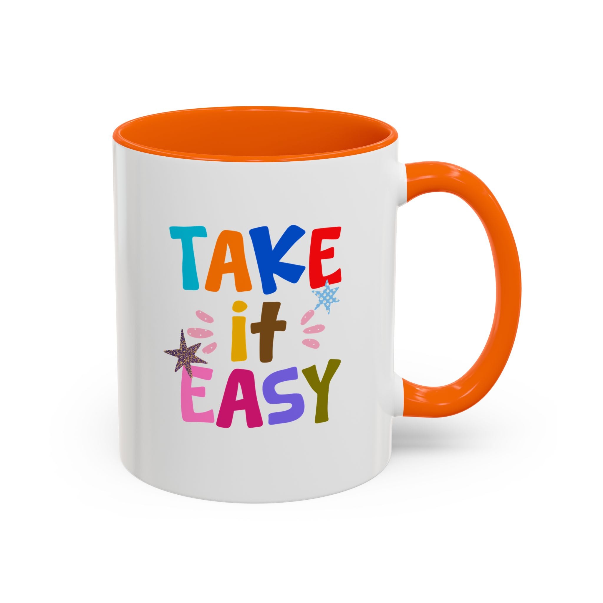 Take It Easy Accent Ceramic Mug