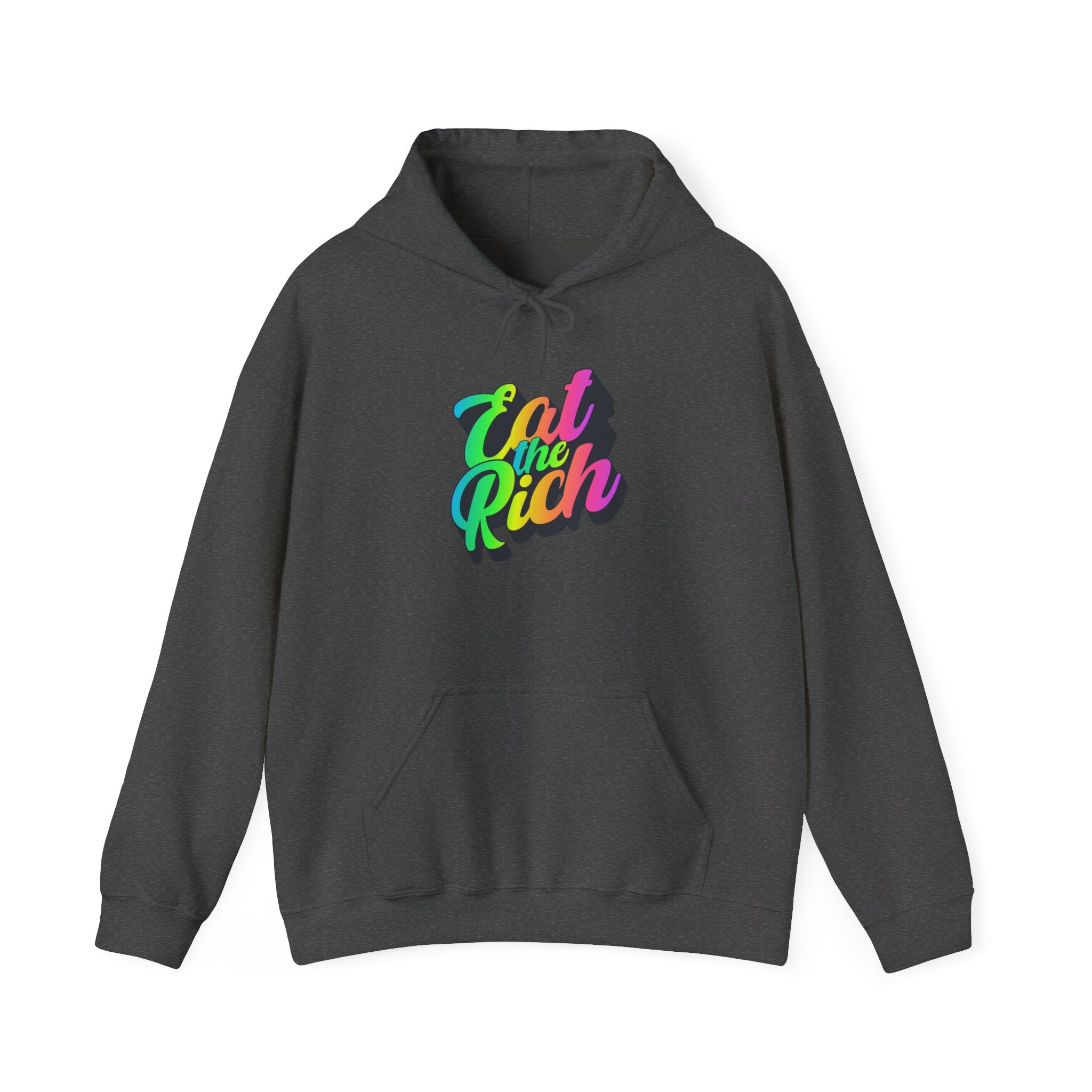 Eat the Rich Graphic Fleece Hoodie