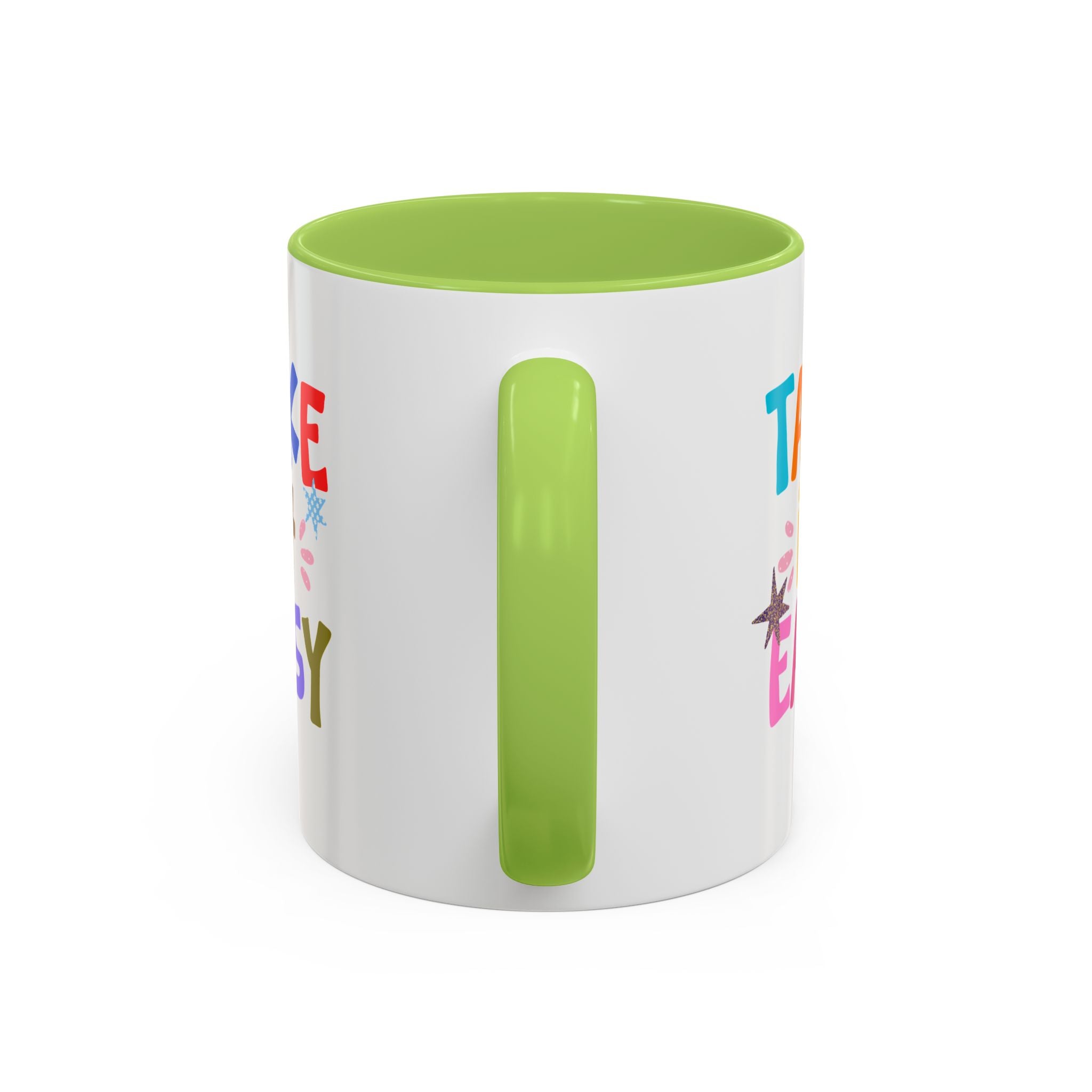 Take It Easy Accent Ceramic Mug