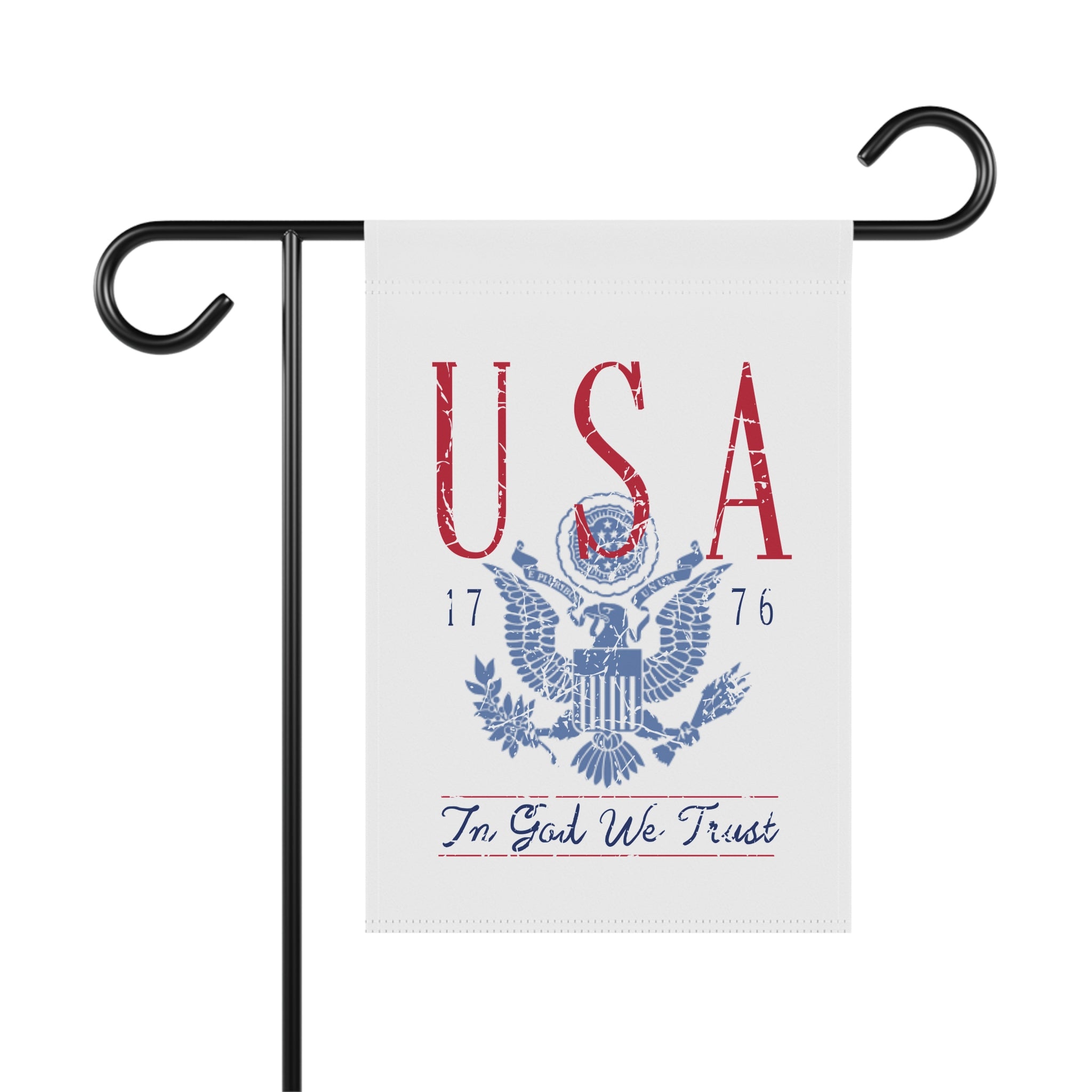 Vintage USA 1776 Garden Flag