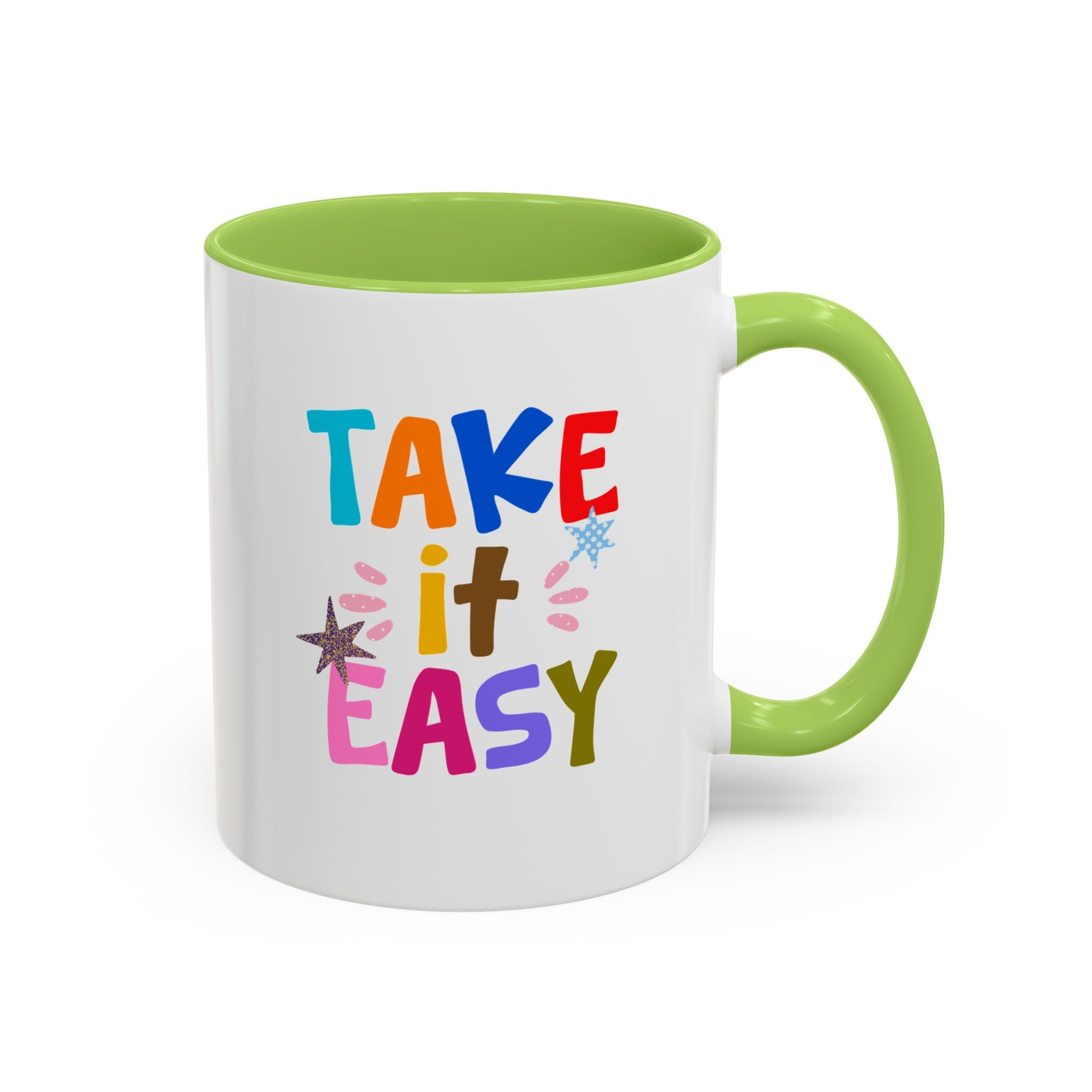 Take It Easy Accent Ceramic Mug