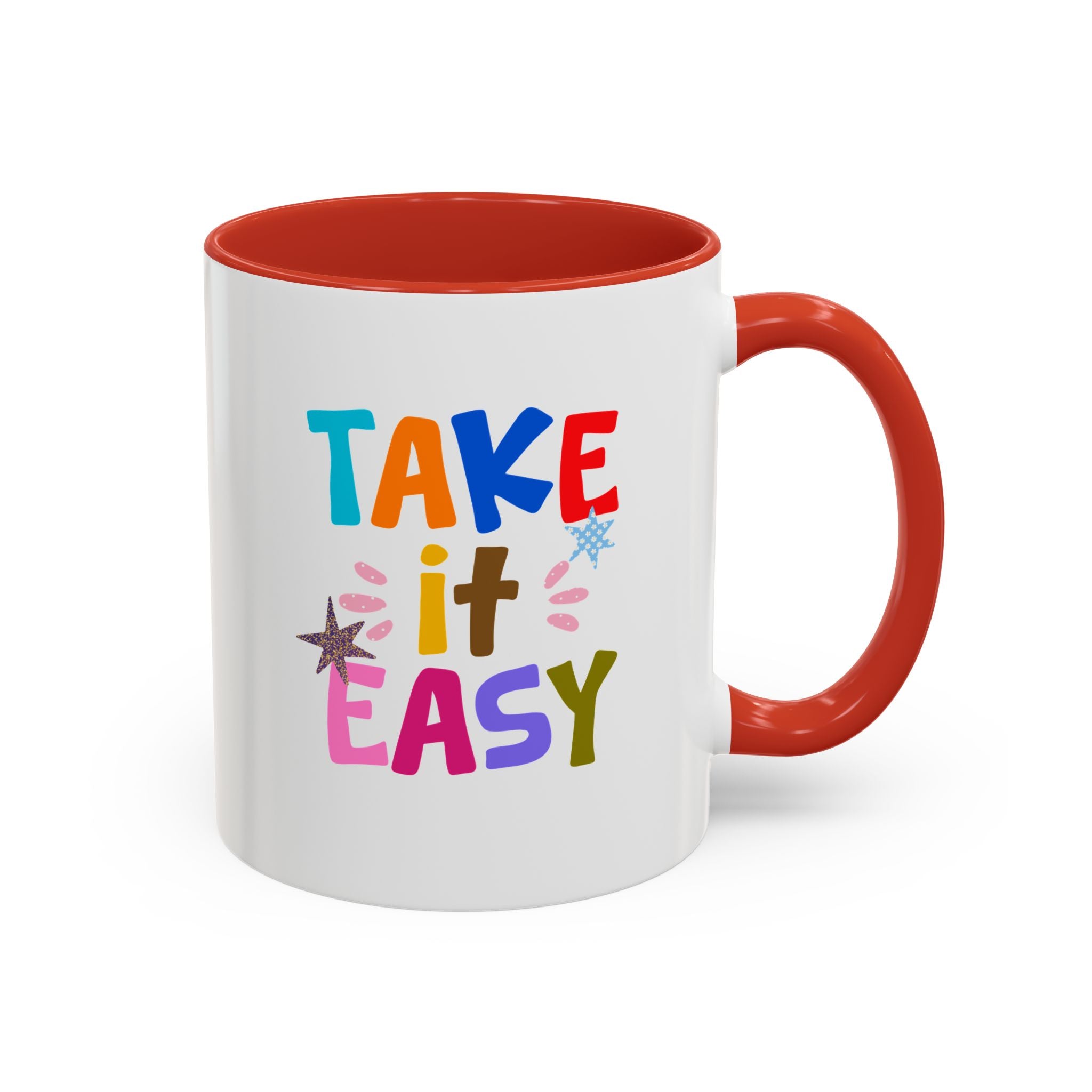 Take It Easy Accent Ceramic Mug