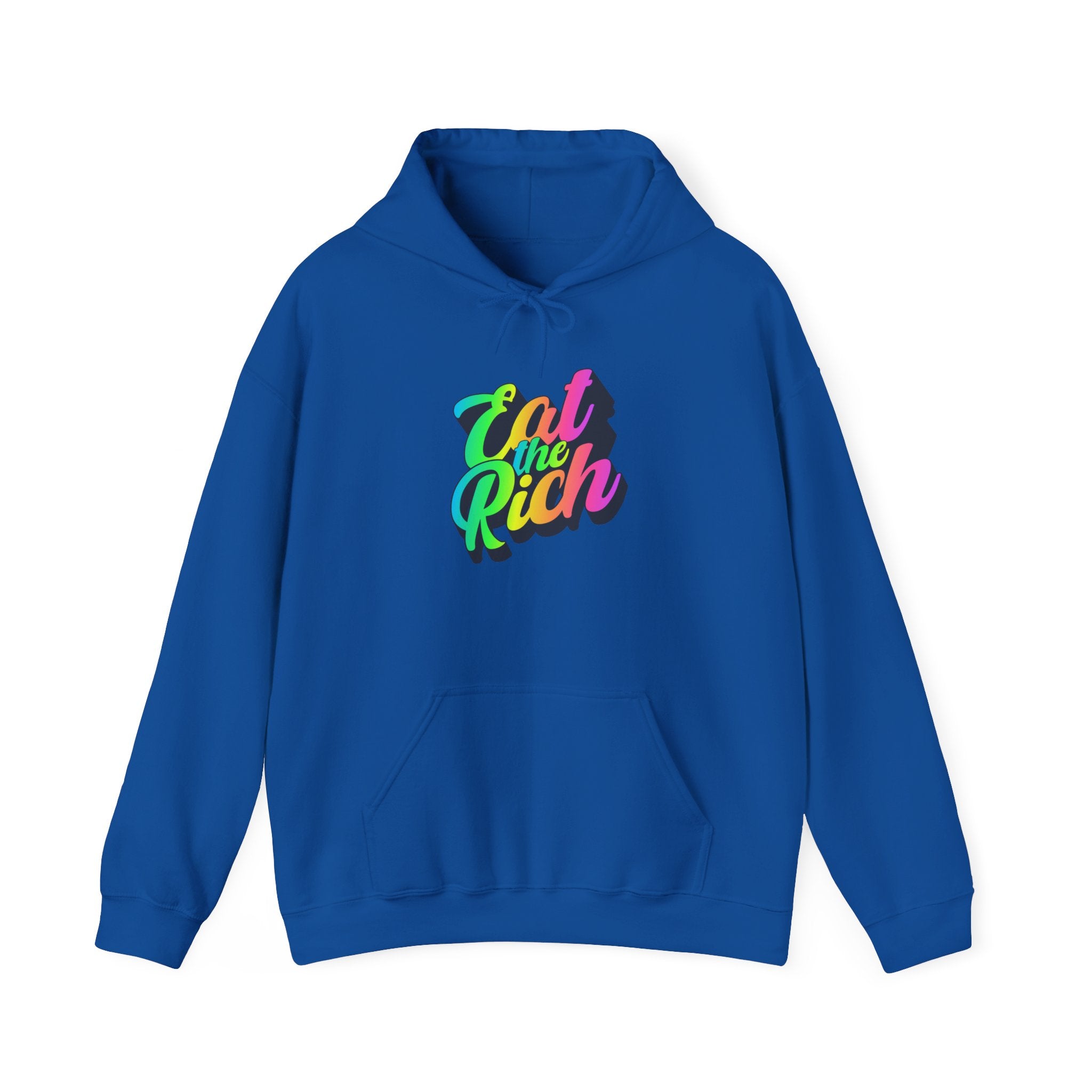 Eat the Rich Graphic Fleece Hoodie