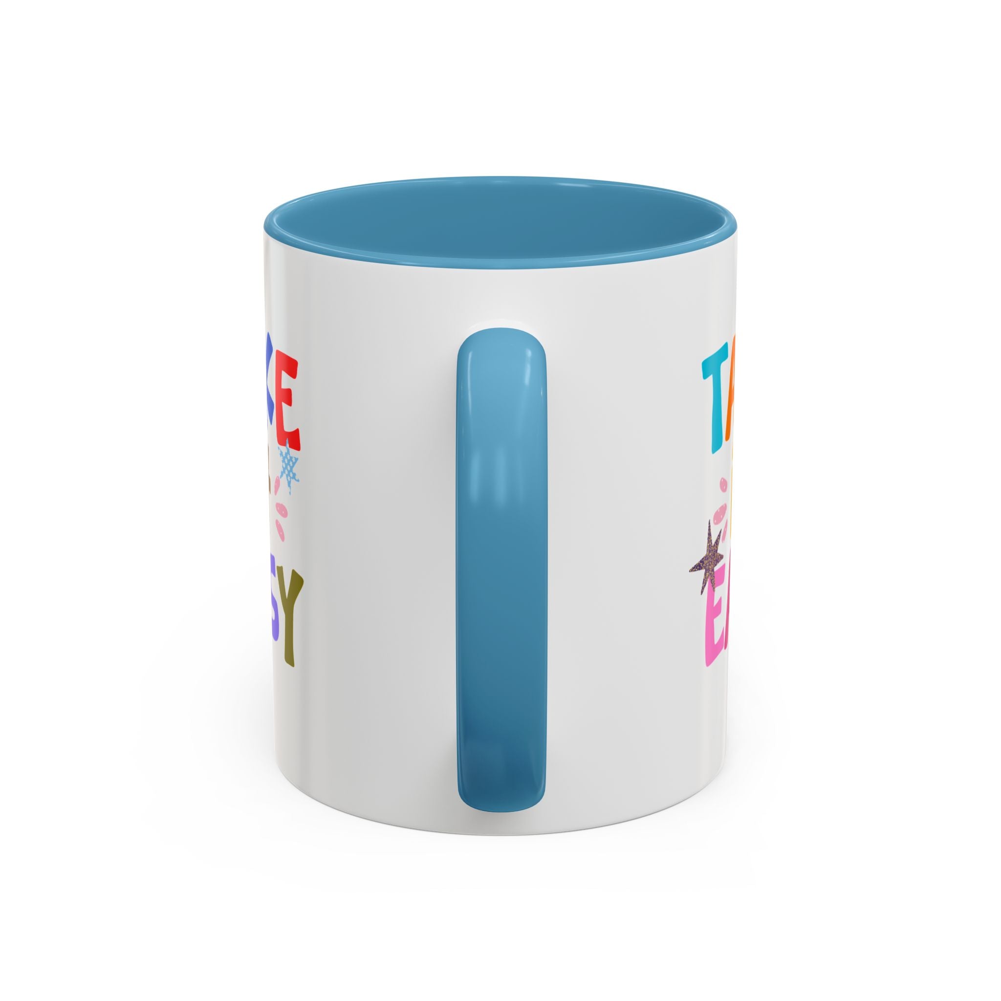 Take It Easy Accent Ceramic Mug