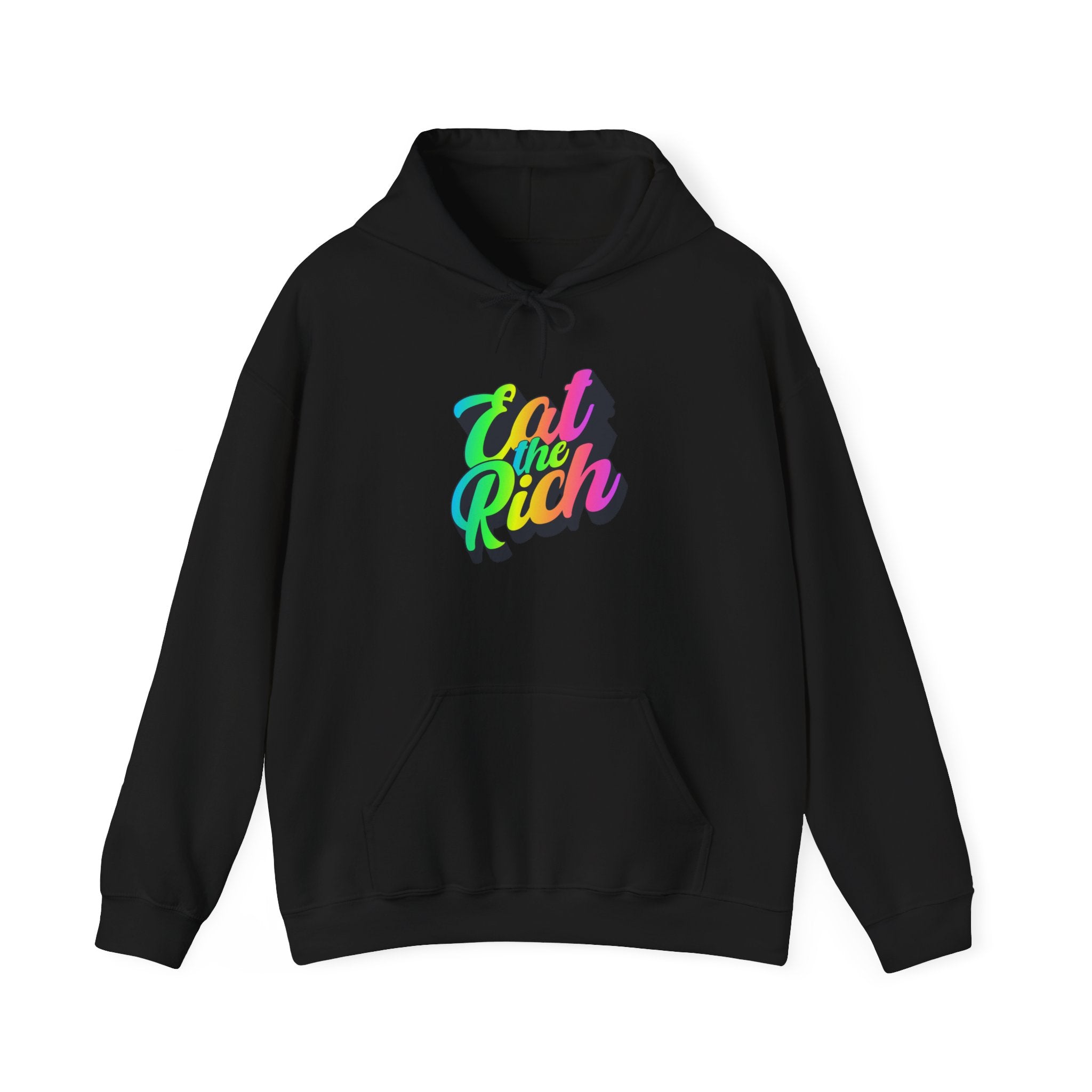 Eat the Rich Graphic Fleece Hoodie