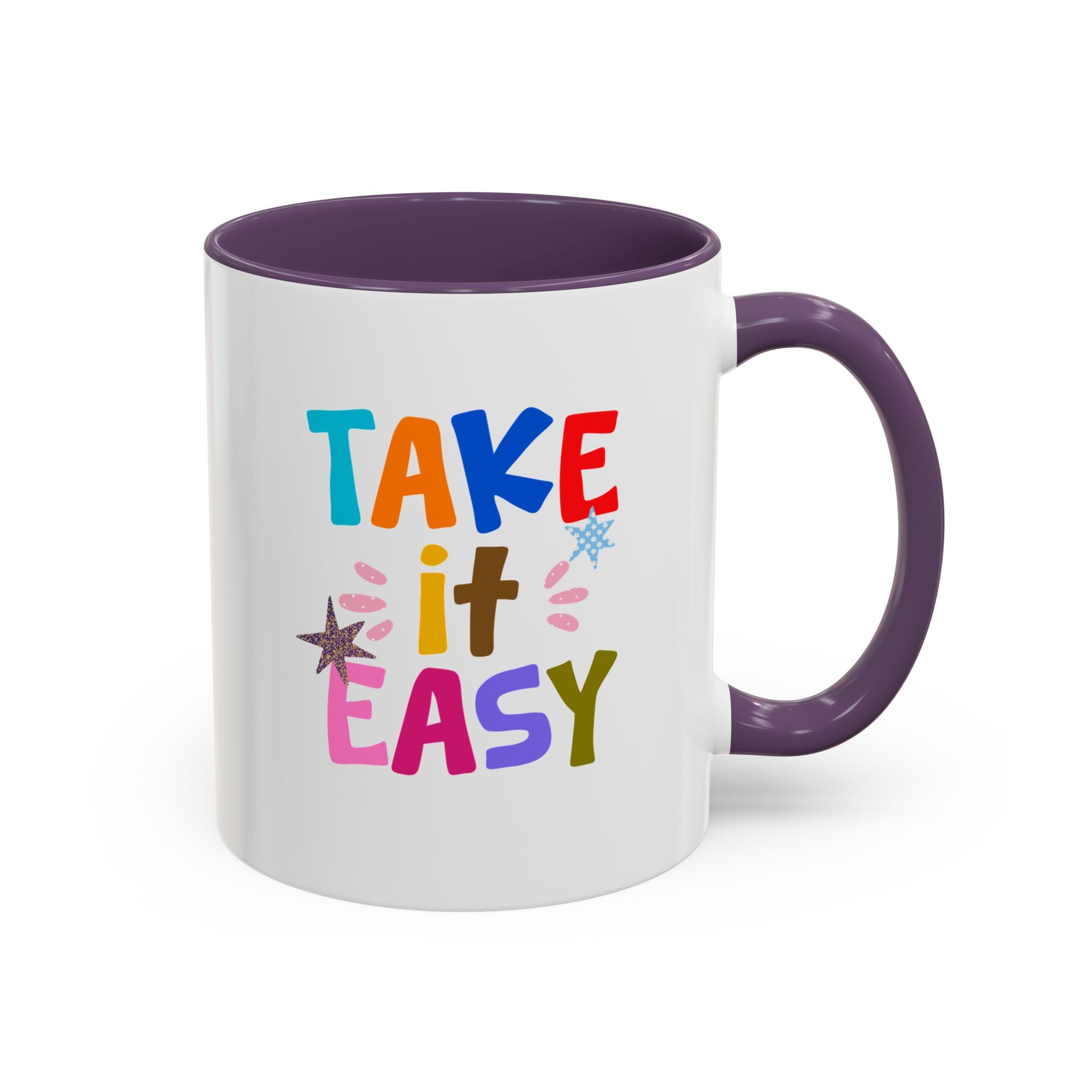 Take It Easy Accent Ceramic Mug